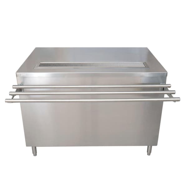 Bk Resources Stainless Steel Self-Serve Counter W/Sliding Doors, Drop Shelf 30X60 US-3060S-S - main